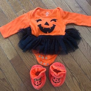 Halloween Onesie with slippers